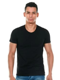 Bester Verkauf ❤️ Shirts & Longsleeves Doreanse 2er Set T-Shirt In Schwarz Günstig Kaufen 😉 -Angebote doreanse Store doreanse 2er set t shirt in schwarz 3