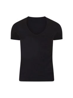 Brandneu ✔️ Shirts & Longsleeves Doreanse Deep V-Shirt In Schwarz Günstig Kaufen 😍