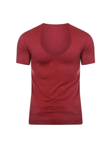 Rabatt ❤️ Shirts & Longsleeves Doreanse T-Shirt Deep V-Ausschnitt In Bordeaux Günstig Kaufen 😍 5 Rabatt ❤️ Shirts & Longsleeves Doreanse T-Shirt Deep V-Ausschnitt In Bordeaux Günstig Kaufen 😍 – Bild 3