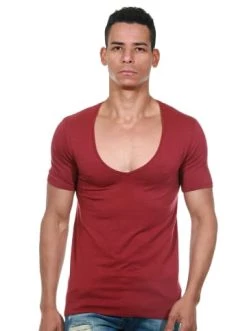 Rabatt ❤️ Shirts & Longsleeves Doreanse T-Shirt Deep V-Ausschnitt In Bordeaux Günstig Kaufen 😍 10 Rabatt ❤️ Shirts & Longsleeves Doreanse T-Shirt Deep V-Ausschnitt In Bordeaux Günstig Kaufen 😍 -Angebote doreanse Store doreanse t shirt deep v ausschnitt in bordeaux 3