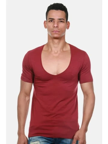 Rabatt ❤️ Shirts & Longsleeves Doreanse T-Shirt Deep V-Ausschnitt In Bordeaux Günstig Kaufen 😍 3 Rabatt ❤️ Shirts & Longsleeves Doreanse T-Shirt Deep V-Ausschnitt In Bordeaux Günstig Kaufen 😍