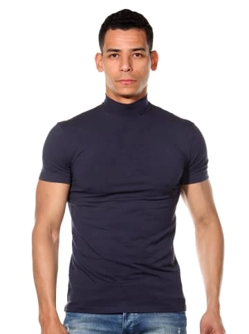 Bester Verkauf 🔥 Shirts & Longsleeves Doreanse T-Shirt Mit Stehkragen In Navy Günstig Kaufen 👏 6 Bester Verkauf 🔥 Shirts & Longsleeves Doreanse T-Shirt Mit Stehkragen In Navy Günstig Kaufen 👏 – Bild 4