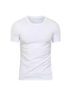 Top 10 👍 Shirts & Longsleeves Doreanse T-Shirt Rundhals In Weiss Günstig Kaufen 🤩