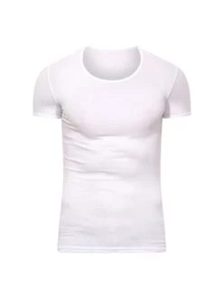 Am billigsten ❤️ Shirts & Longsleeves Doreanse T-Shirt Rundhals In Weiss Günstig Kaufen 😉