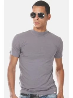 Angebote doreanse Store -Angebote doreanse Store doreanse t shirt stehkragen in grau 1