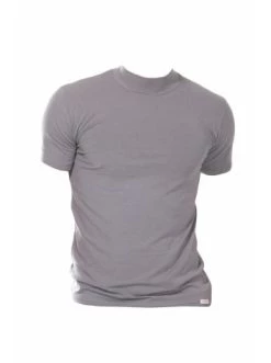 Billig ⌛ Shirts & Longsleeves Doreanse T-Shirt Stehkragen In Grau Günstig Kaufen 🧨